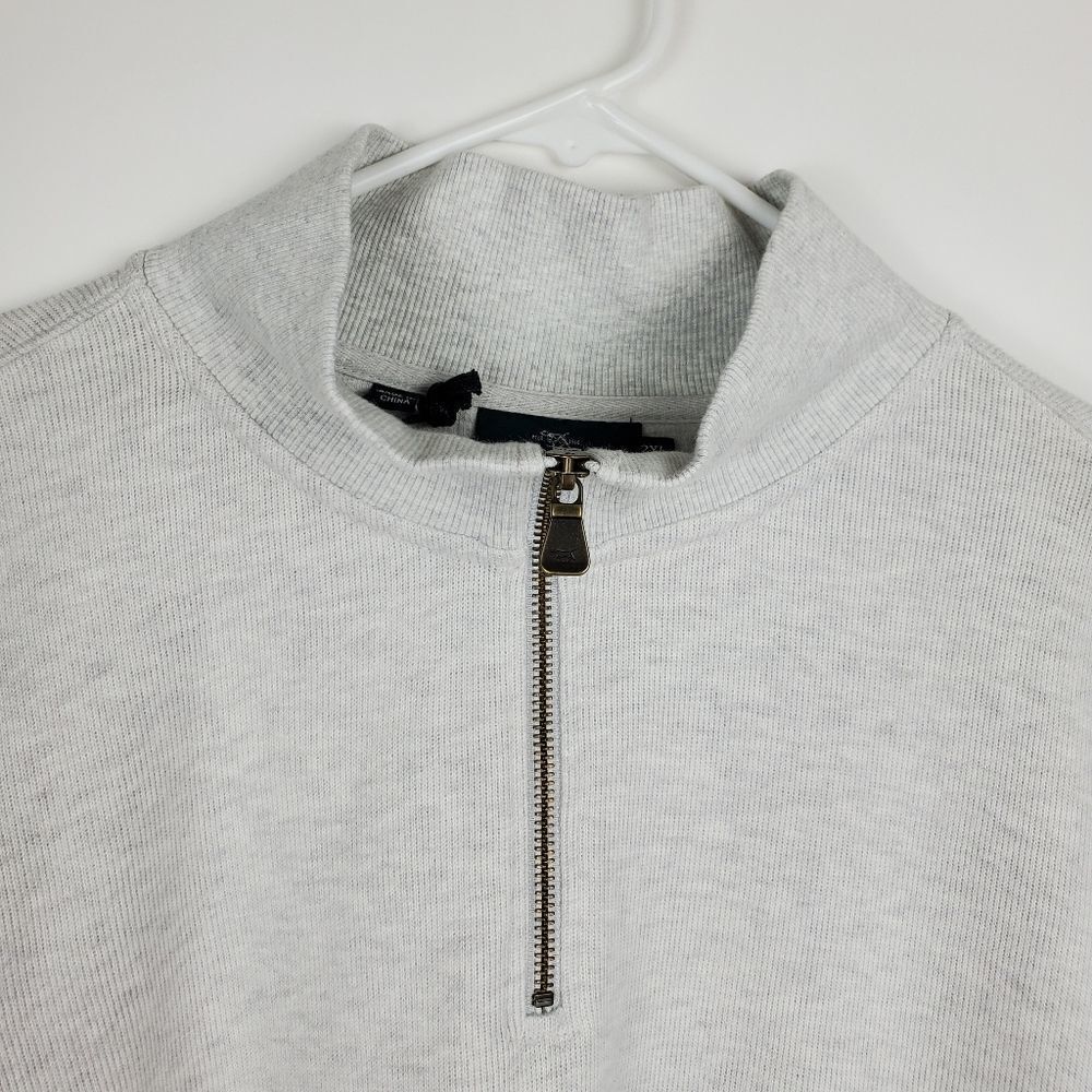 RODD & GUNN Merrick Bay 1/4 Zip Sweater Pullover Sweatshirt Mock Neck Ribbed - Picture 3 of 7